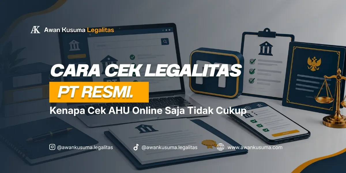Cara Cek Legalitas PT Resmi di AHU Kemenkumham dan System OSS RBA - Awan Kusuma Legalitas